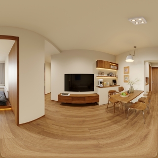 日式客餐厅全景