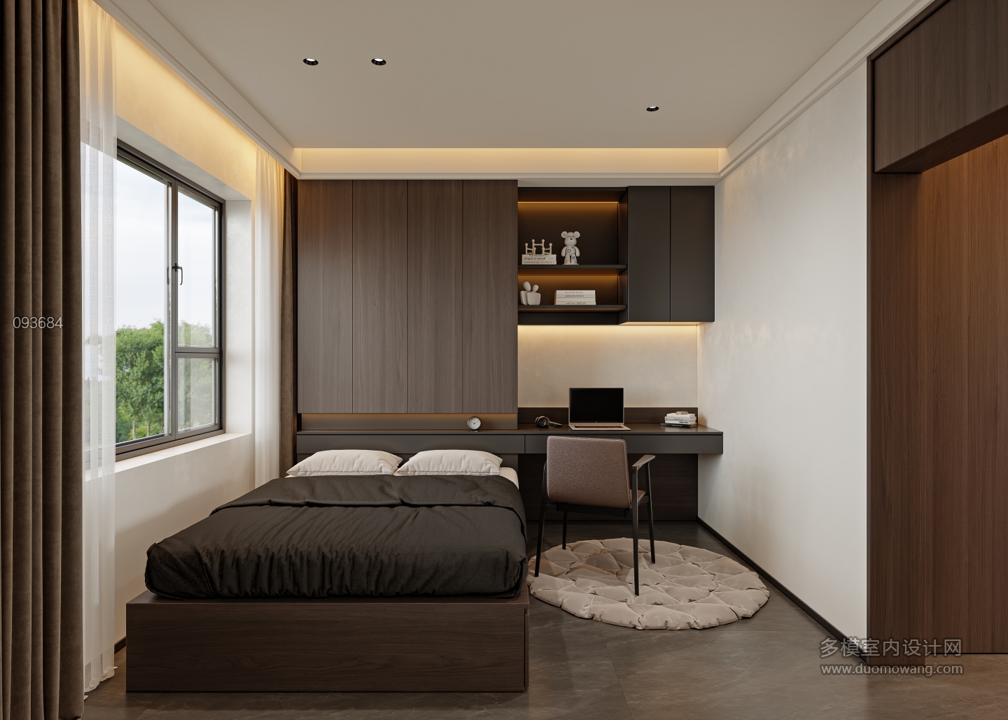 光纳春题湖上-5-2-604_北儿童房001