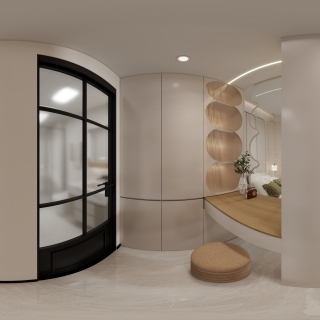 现代中古化妆台