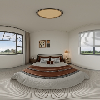 西阳自建房_三层主卧室