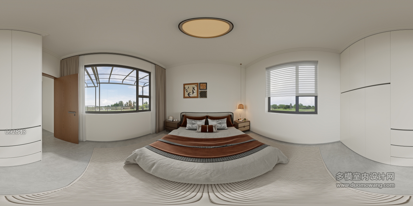 西阳自建房_三层主卧室