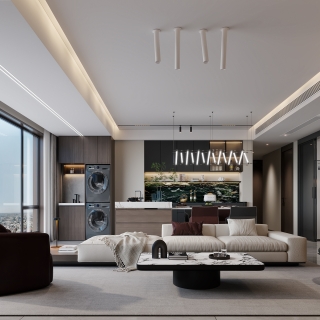 意式沙发背景特写