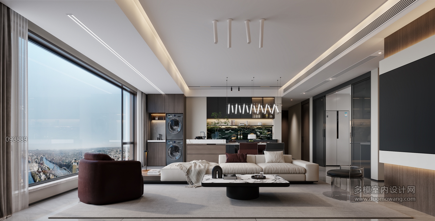 意式沙发背景特写