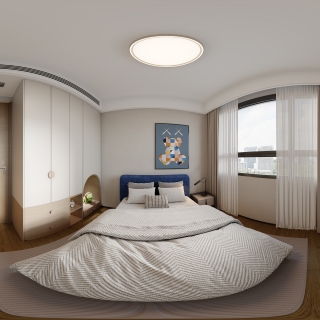 意式2楼次卧全景