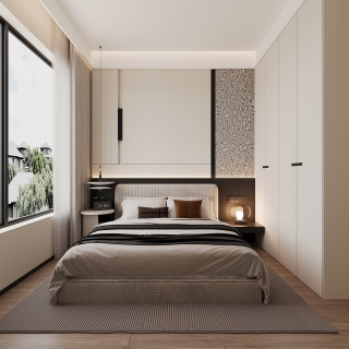 现代一楼卧室1单张