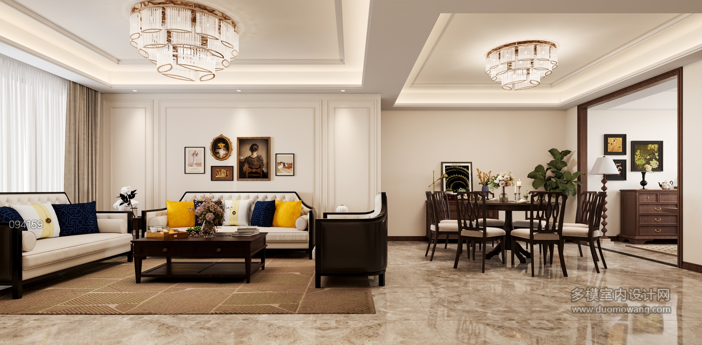 现代美式静态1G