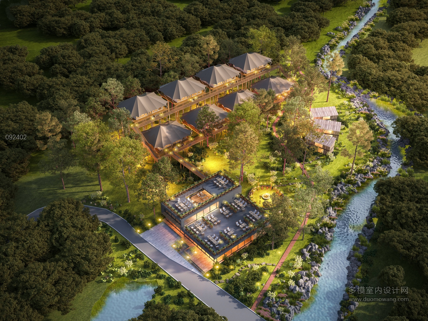 鸟瞰CoronaCamera001