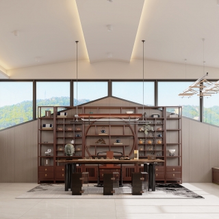 新中式三楼阳光房