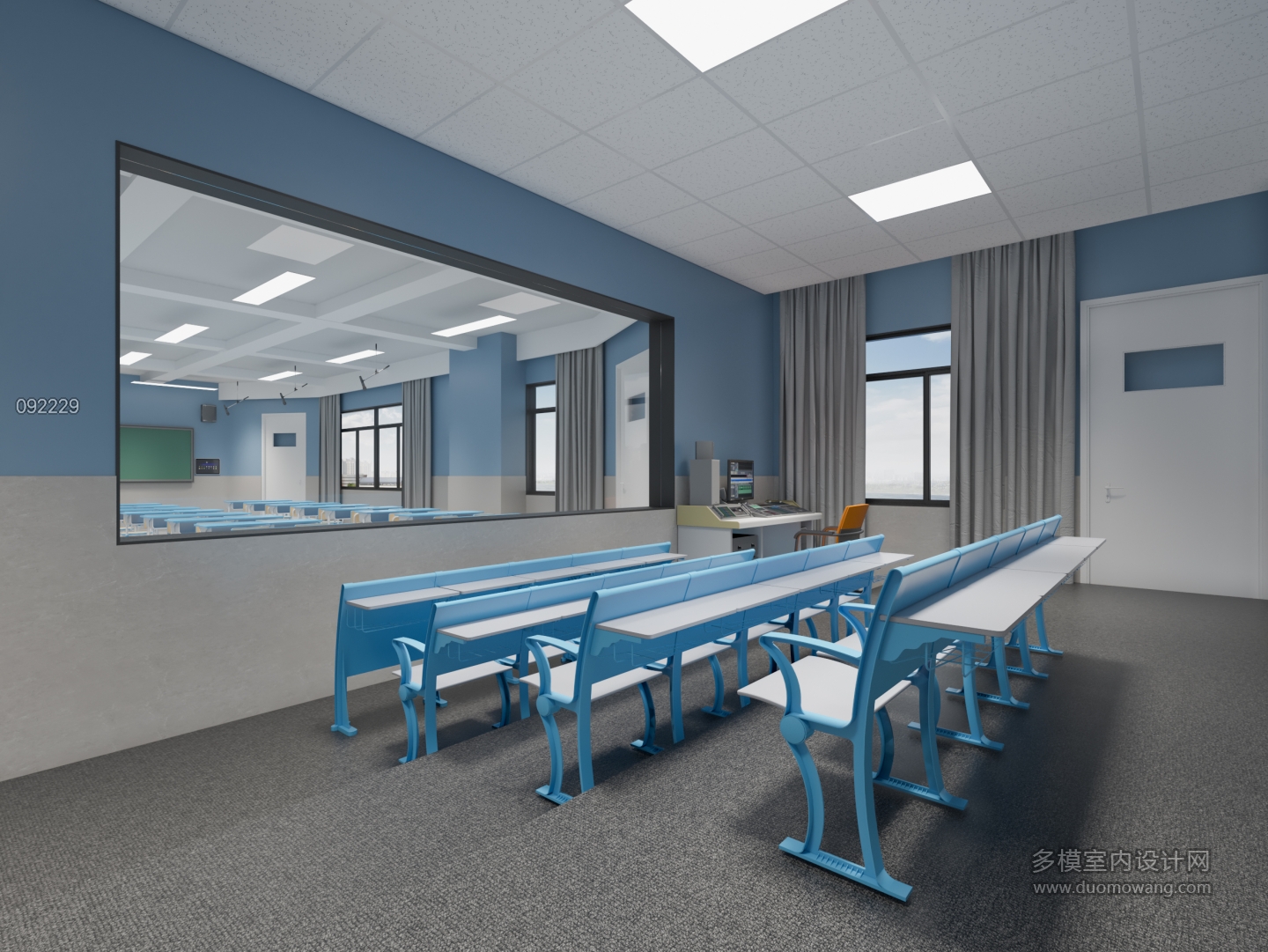 现代录播室方案一单张二