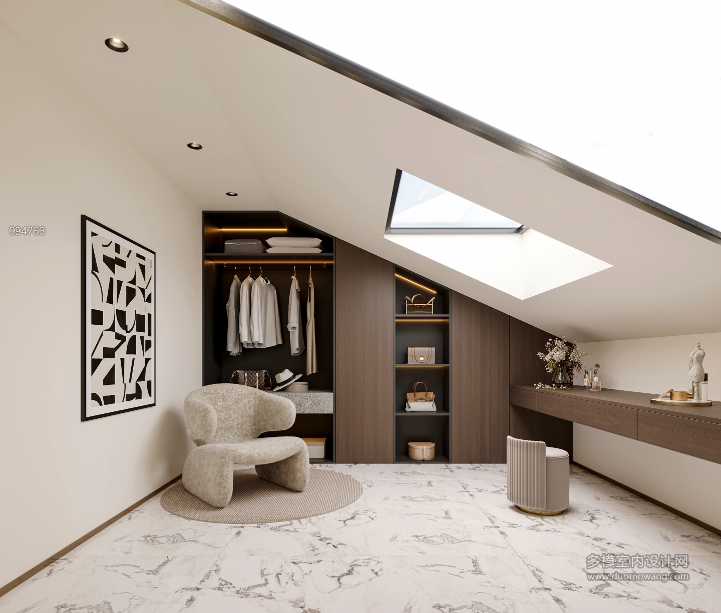 意式轻奢2f衣帽间2