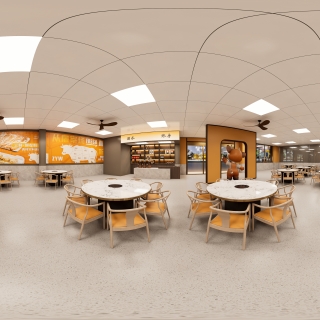 现代火锅店大厅1