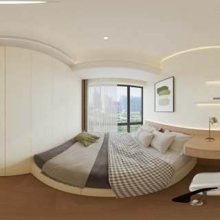 现代 儿童房 全景