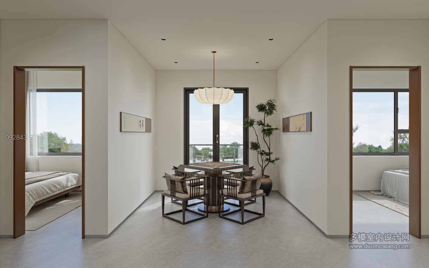 西阳自建房_二层客厅001