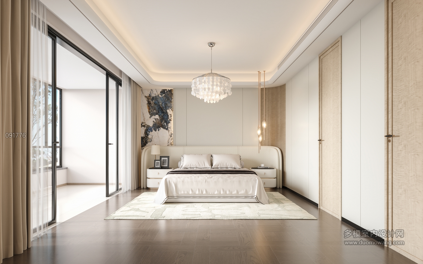 法式 二层 主卧 2