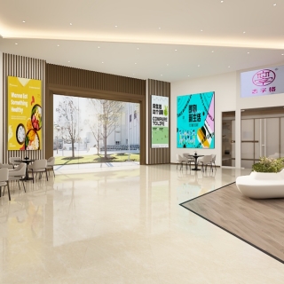 现代接待大厅静态