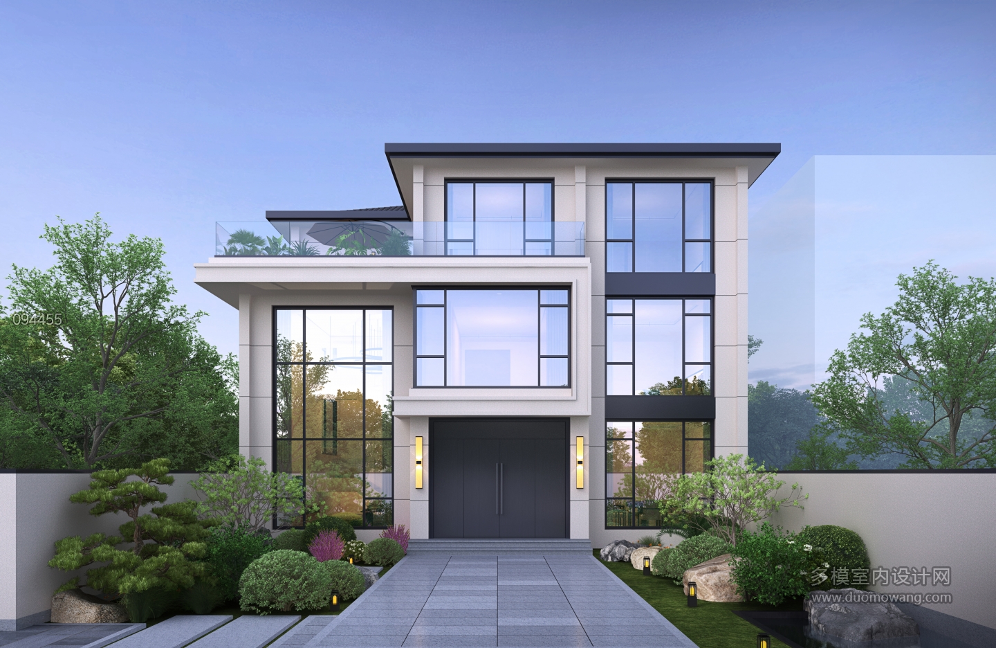 现代徐庙村自建房正透