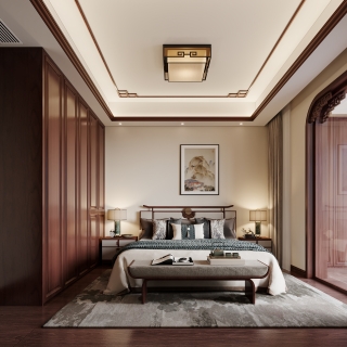 新中式客房2特写