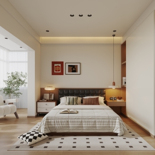 奶油中古二层东卧室