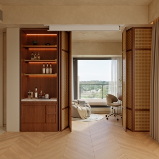 甘露山二层_二层女孩房衣帽间001