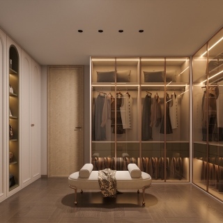 法式 二层 衣帽间 2