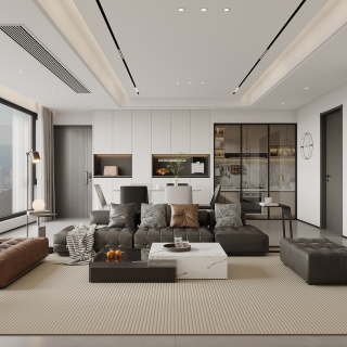 现代客餐厅特写B