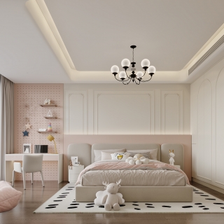 混搭女儿房特写