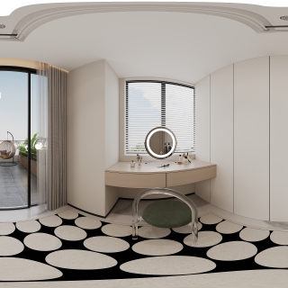 现代二楼洗衣房全景