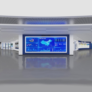 现代科技展厅全景6