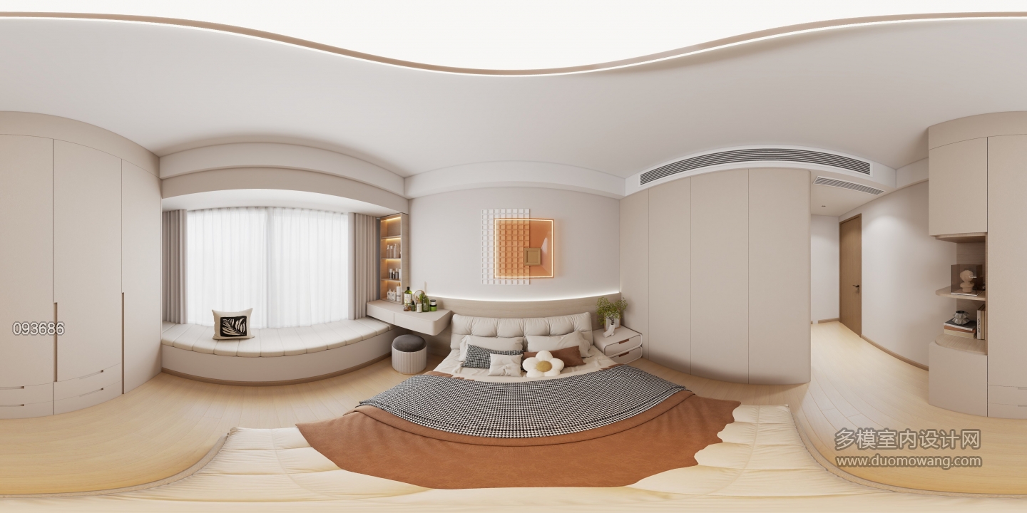 现代-主卧（方案三）