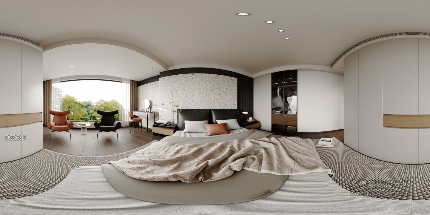 何姐自住_全景卧室