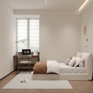 现代中古风次卧2特写