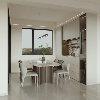 现代 客餐厅 单张1