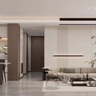 现代沙发背景特写