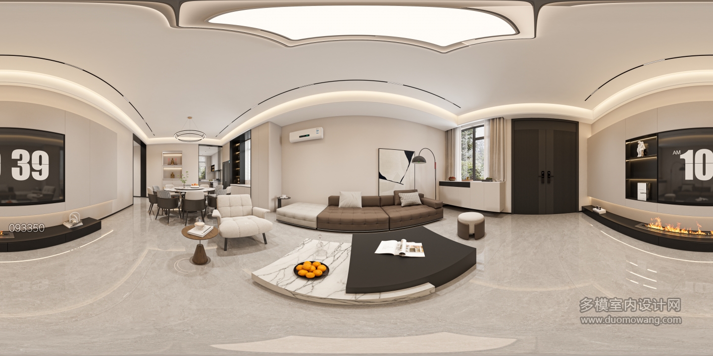 现代1 楼客餐厅