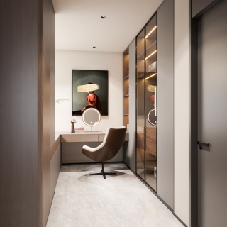 意式主卧衣帽间