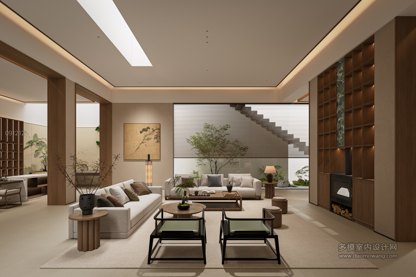 新中式地下室 (6)