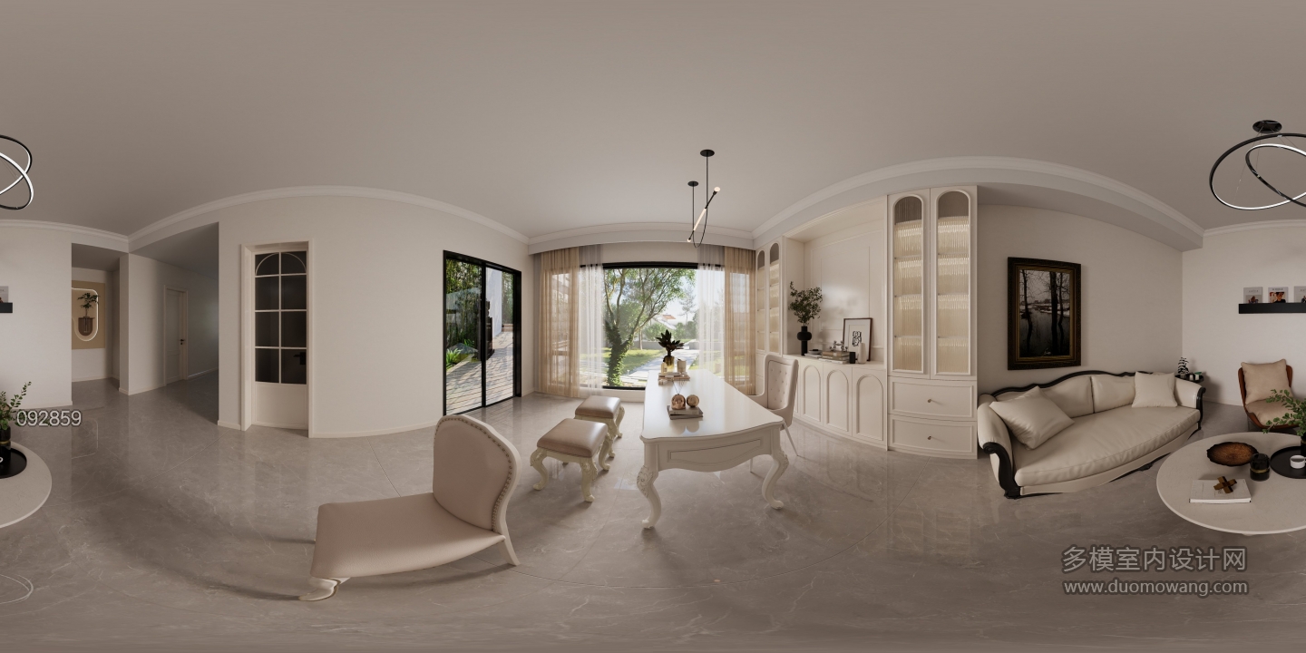 法式二楼会客厅