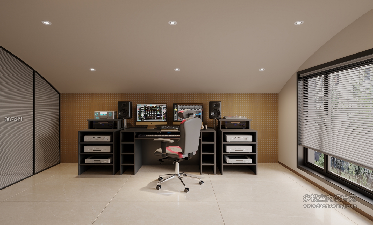 宋式二楼阁楼录音室