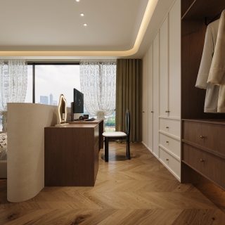 三楼主卧梳妆区