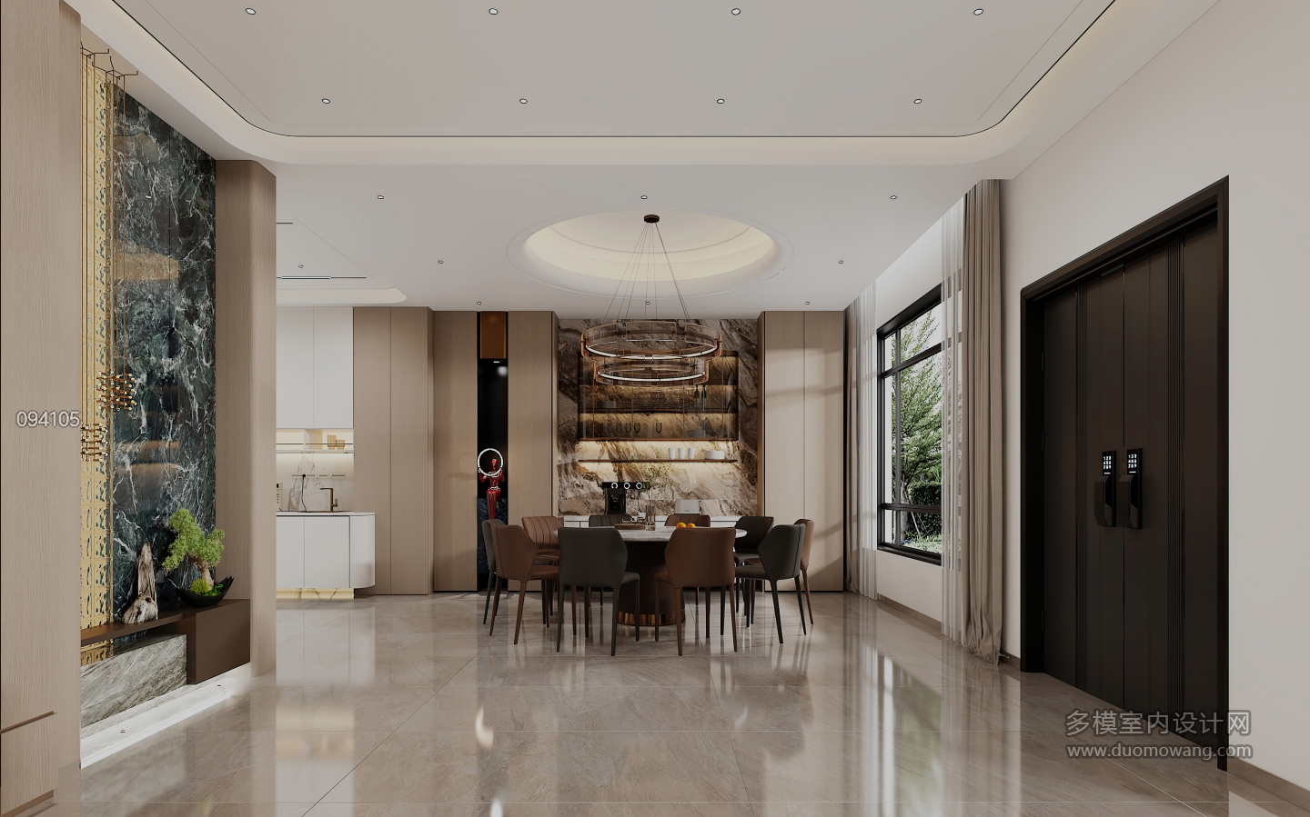 现代轻奢餐厅静态