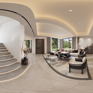 新中式客餐厅360