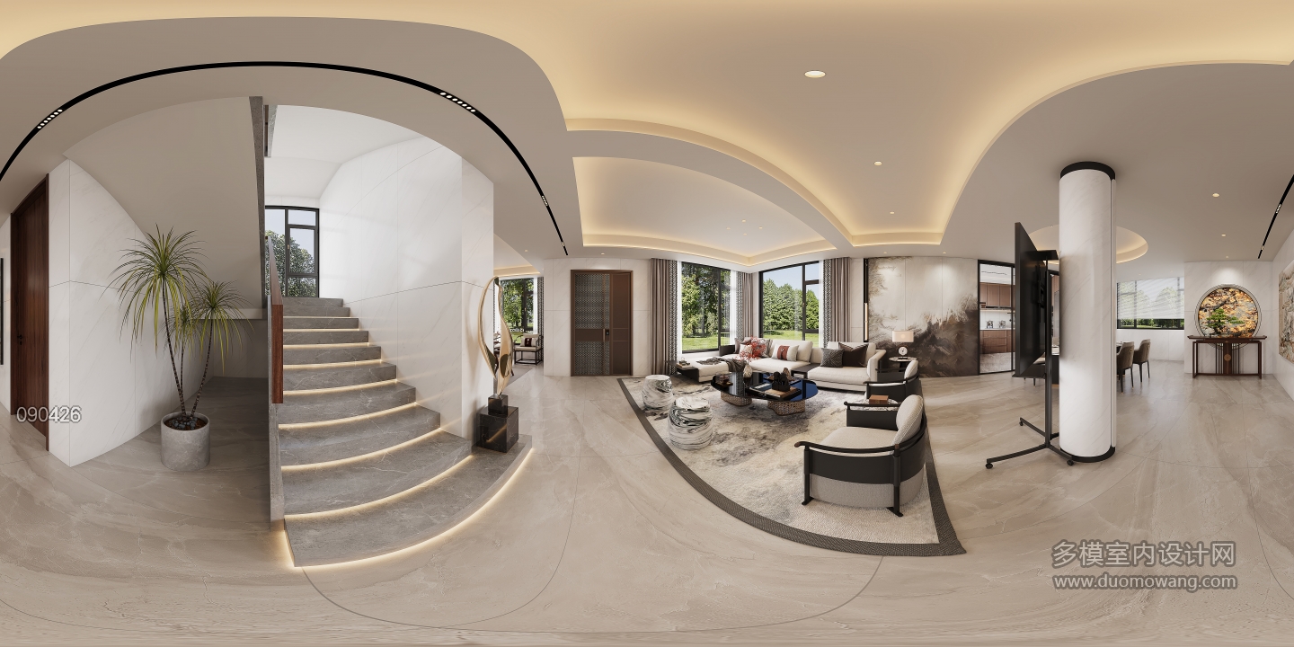 新中式客餐厅360