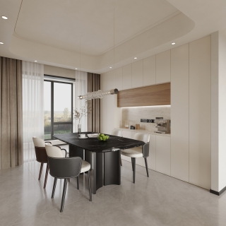 现代 客餐厅 单张2