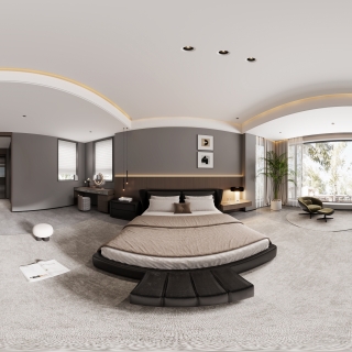 意式二楼主卧全景2