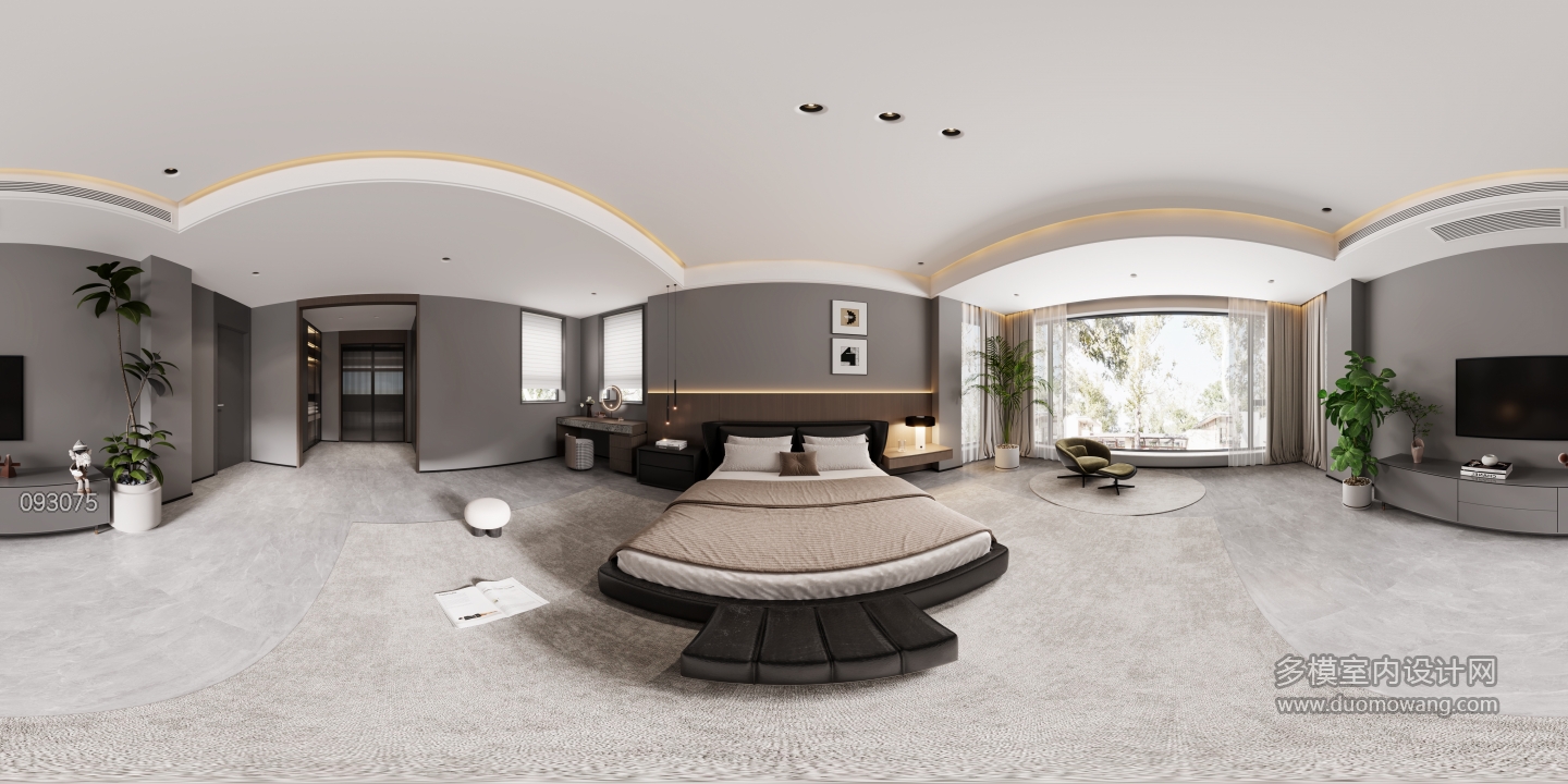 意式二楼主卧全景2