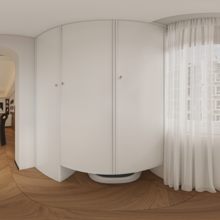 中古客厅阳台全景