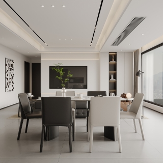 现代客餐厅特写A