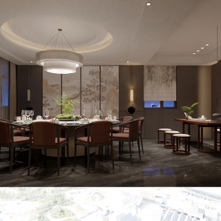 新中式三楼大包间