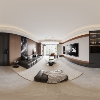 1现代意式客餐厅全景