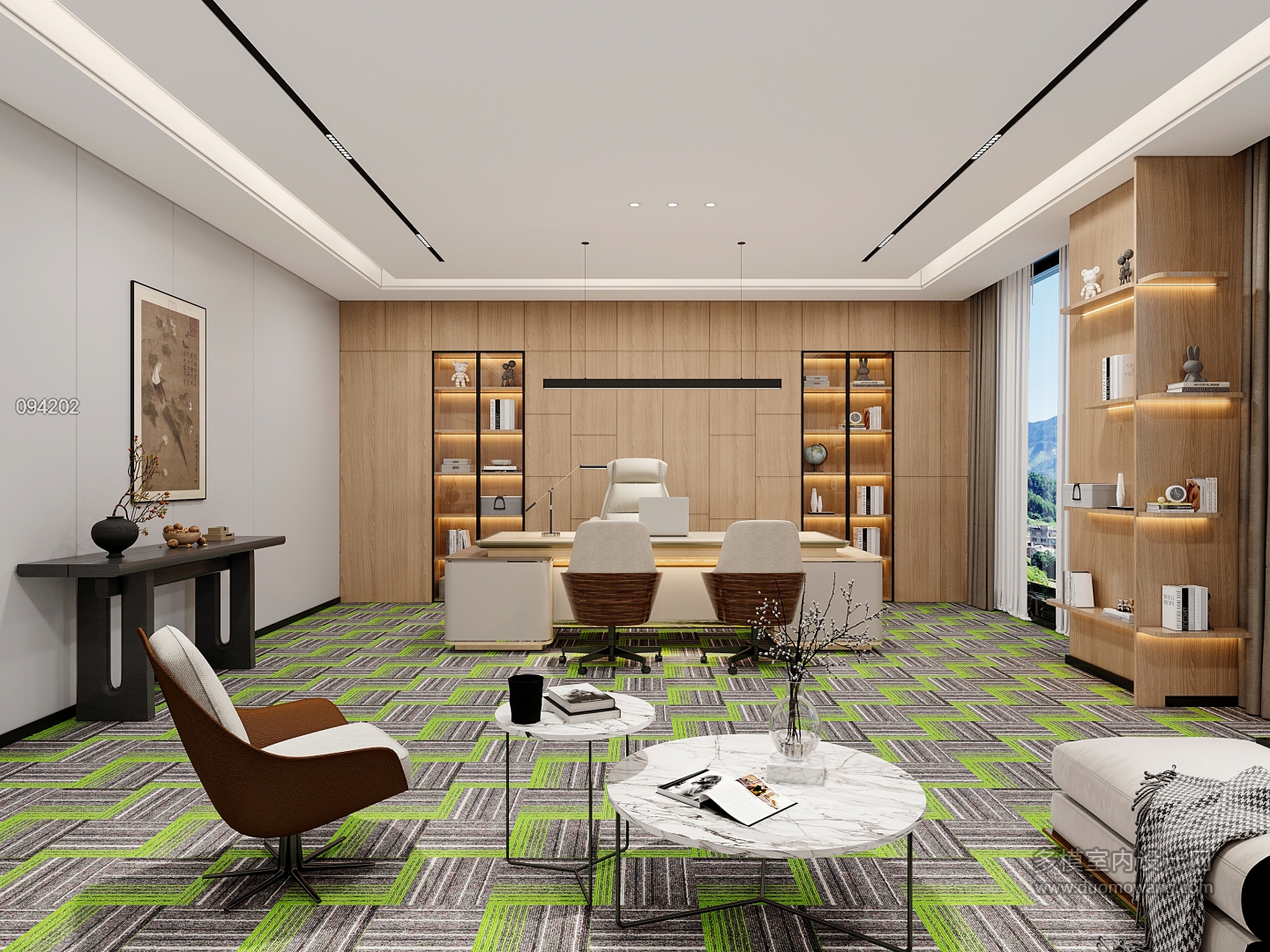 风中劲草-办公室_2024070450275_互动式灯光混合